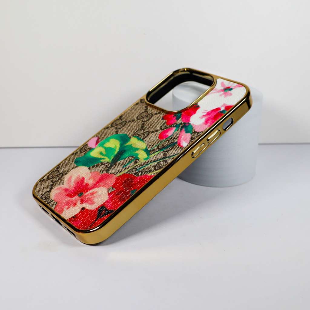 Luxury Bloom iPhone Case 11 12 13 14 15 16 Pro Max Plus Series