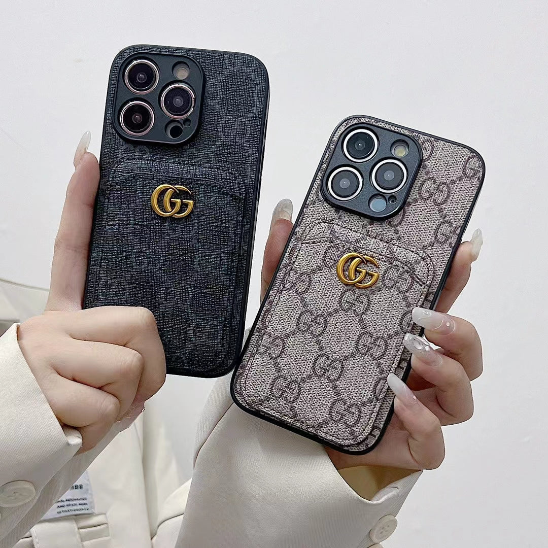 Gucci Card Holder Case iPhone 16