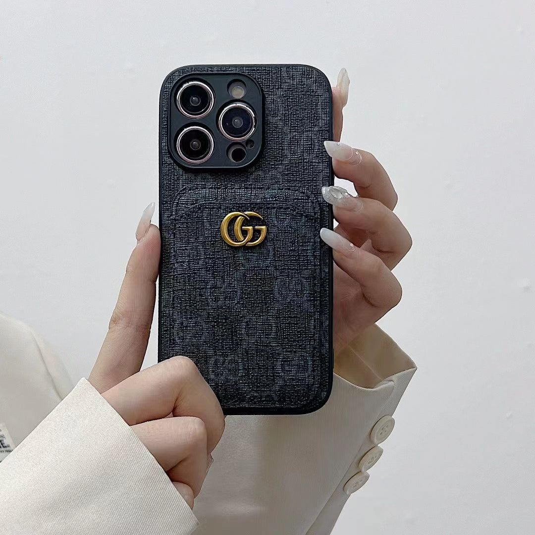 Gucci Card Holder Case iPhone 16