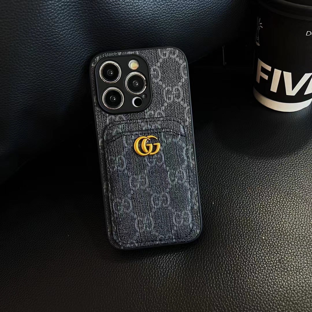 Gucci Card Holder Case iPhone 16