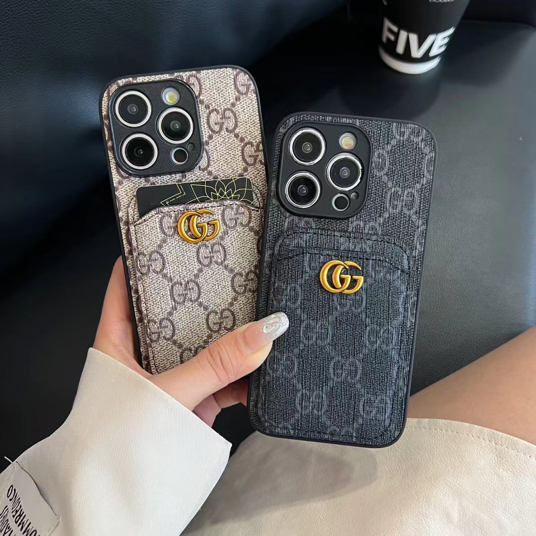 Gucci Card Holder Case iPhone 16