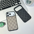 Classic Canvas Pattern iPhone 17 Series G Style