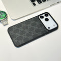 Classic Canvas Pattern iPhone 17 Series G Style