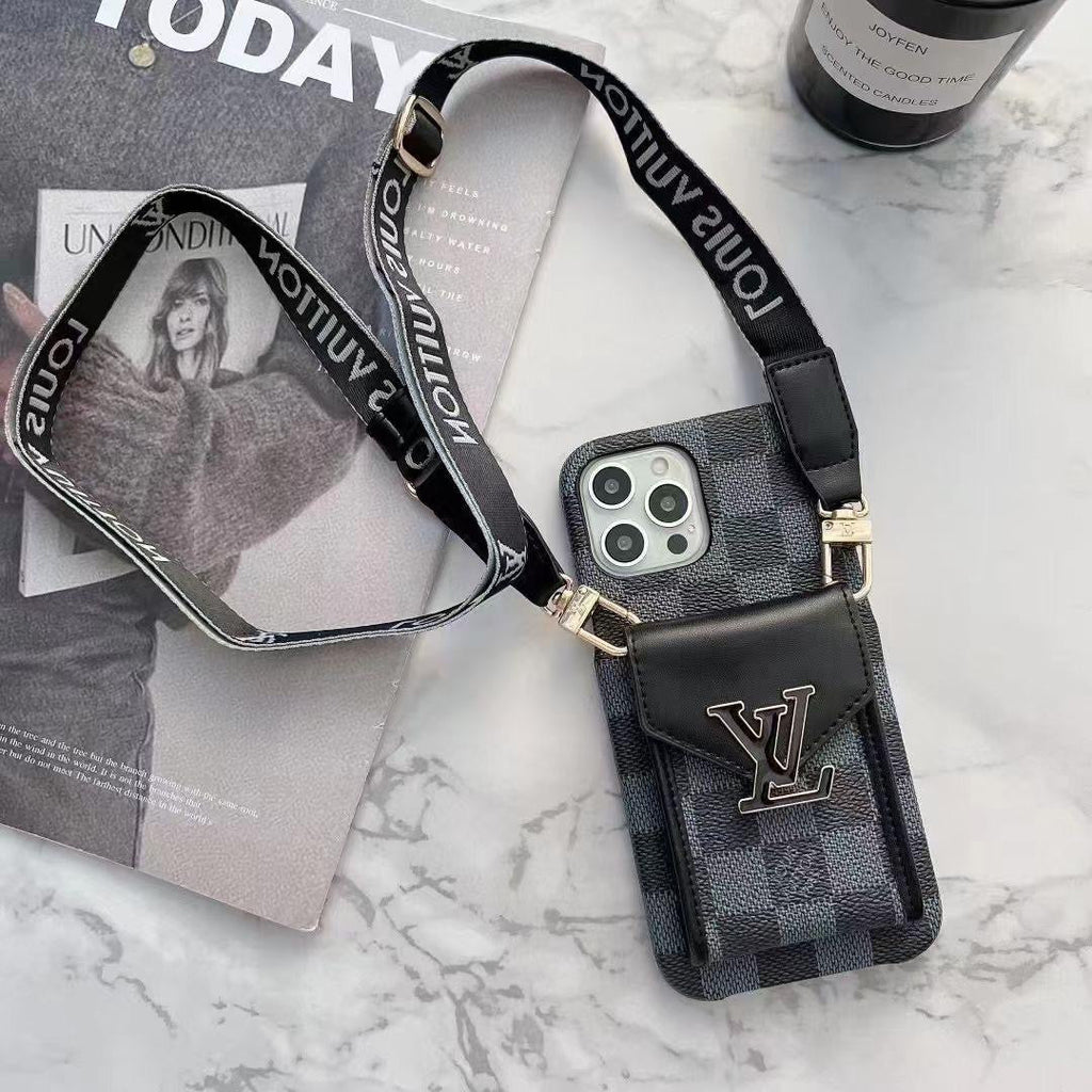 iPhone Case Louis Vuitton Style Crossbody