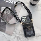 iPhone Case Louis Vuitton Style Crossbody