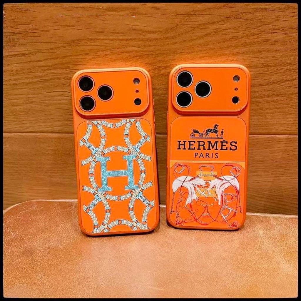 Fashion H Pattern Phone Case for iPhone 13-17 / Pro / Pro Max
