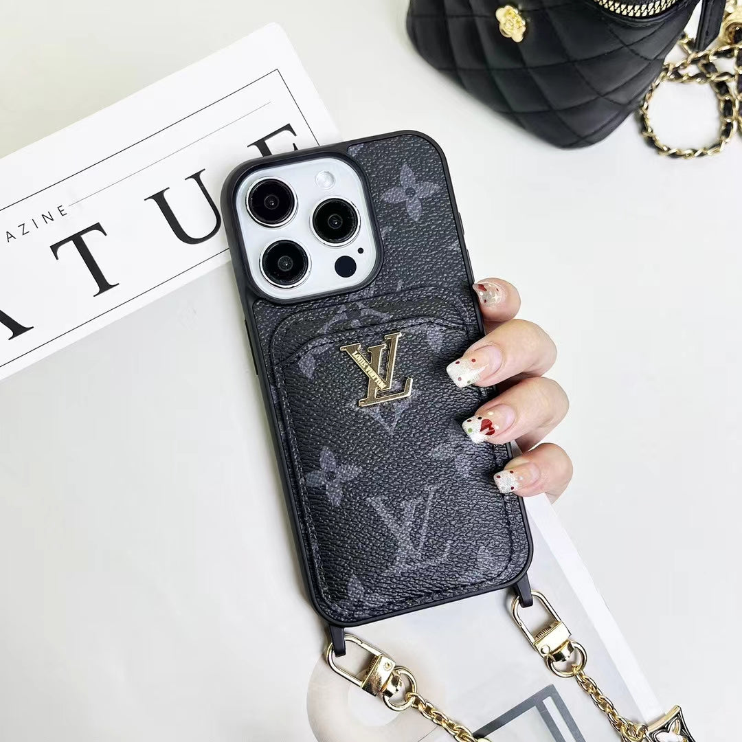 LV Monogram Card Holder Case Wallet