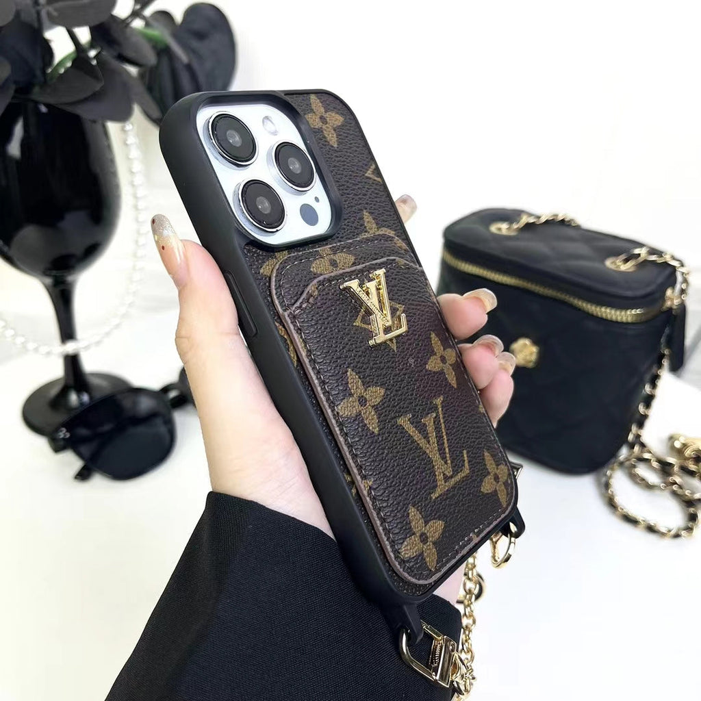 LV Monogram Card Holder Case Wallet