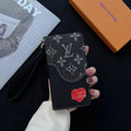LV Wallet Case iPhone 16 Pro Max Plus 11 12 13 14 15 Series