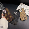 Lv Monogram Luxury Case Iphone 12 13 14 15 16 Pro Max
